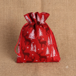 Cadeauzakje Kerst  kerstboom rendier